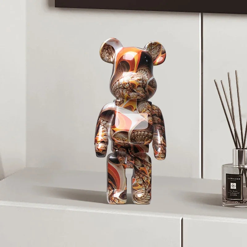 PopBear – Figurine Ourson Graffiti Déco