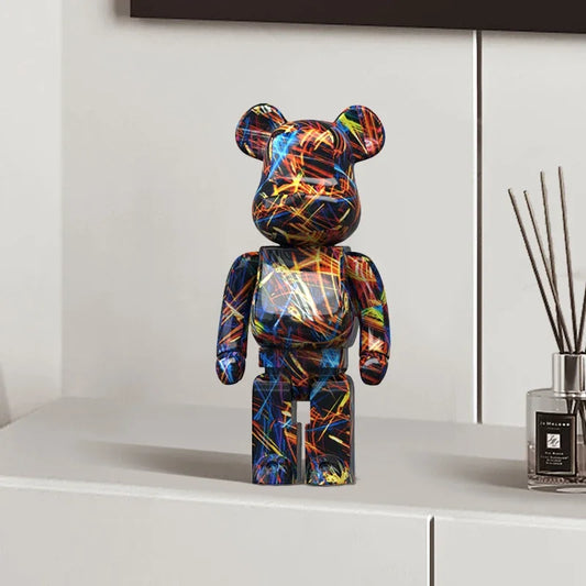 PopBear – Figurine Ourson Graffiti Déco